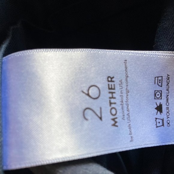 Mother The Paperbag Greaser Navy Pants - Picture 3 of 4